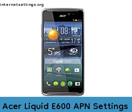 Acer Liquid E600