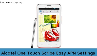 Alcatel One Touch Scribe Easy