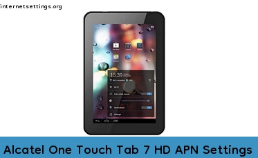 Alcatel One Touch Tab 7 HD