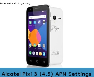 Alcatel Pixi 3 (4.5)