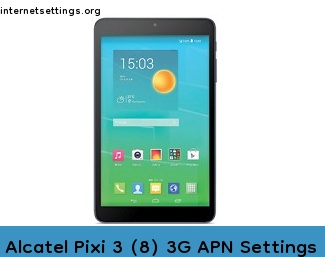 Alcatel Pixi 3 (8) 3G