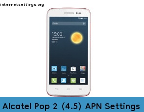 Alcatel Pop 2 (4.5)