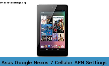 Asus Google Nexus 7 Cellular