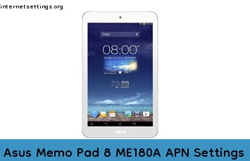 Asus Memo Pad 8 ME180A