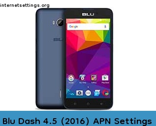 Blu Dash 4.5 (2016)