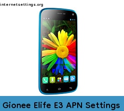 Gionee Elife E3