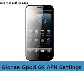 Gionee Gpad G2