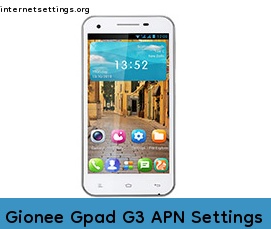 Gionee Gpad G3