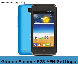 Gionee Pioneer P2S