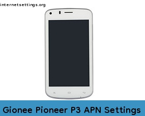 Gionee Pioneer P3