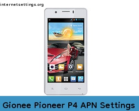 Gionee Pioneer P4