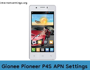 Gionee Pioneer P4S