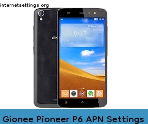 Gionee Pioneer P6