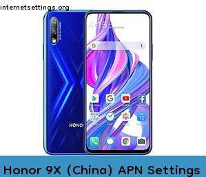 Honor 9X (China)