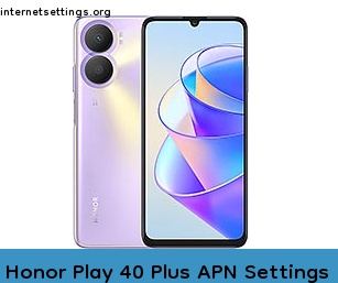 Honor Play 40 Plus