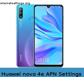 Huawei nova 4e