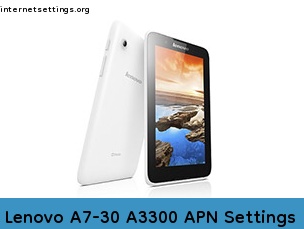 Lenovo A7-30 A3300