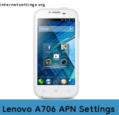 Lenovo A706