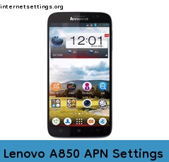 Lenovo A850