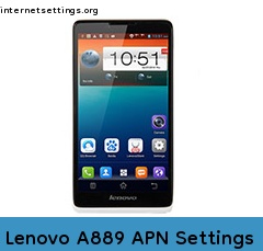 Lenovo A889