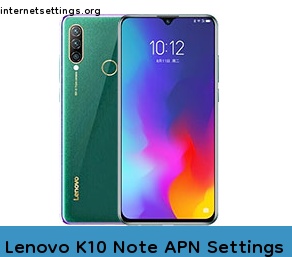 Lenovo K10 Note