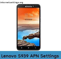 Lenovo S939