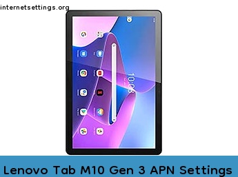 Lenovo Tab M10 Gen 3