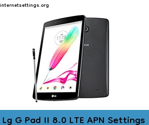 Lg G Pad II 8.0 LTE