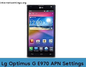 Lg Optimus G E970