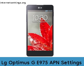 Lg Optimus G E975