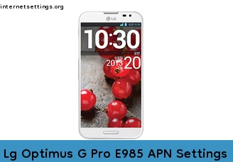 Lg Optimus G Pro E985