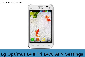 Lg Optimus L4 II Tri E470