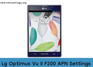 Lg Optimus Vu II F200