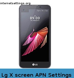 Lg X screen