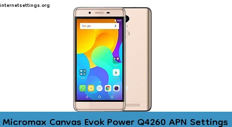 Micromax Canvas Evok Power Q4260