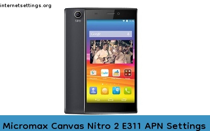 Micromax Canvas Nitro 2 E311