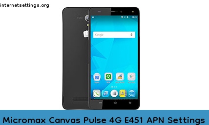 Micromax Canvas Pulse 4G E451