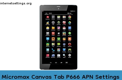 Micromax Canvas Tab P666