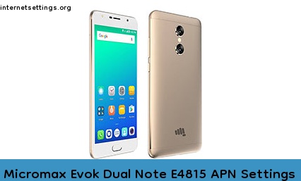 Micromax Evok Dual Note E4815