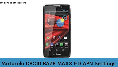 Motorola DROID RAZR MAXX HD