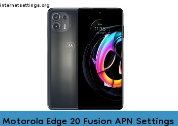 Motorola Edge 20 Fusion