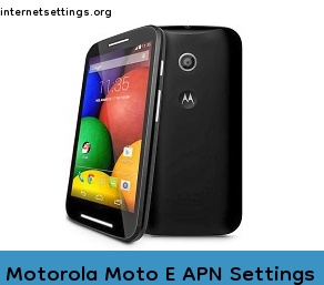 Motorola Moto E