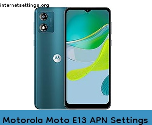 Motorola Moto E13