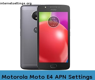 Motorola Moto E4