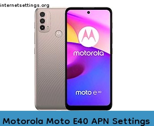 Motorola Moto E40