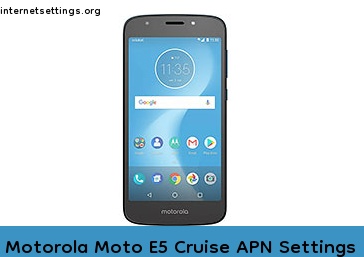 Motorola Moto E5 Cruise