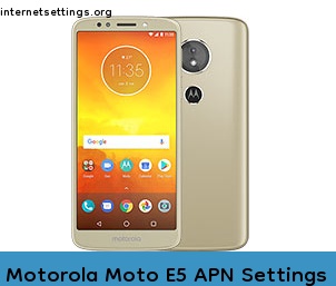 Motorola Moto E5