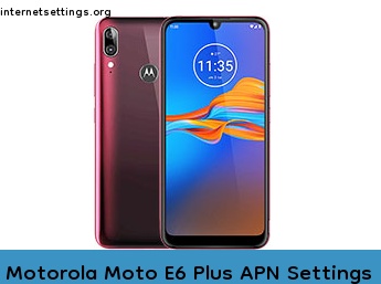 Motorola Moto E6 Plus