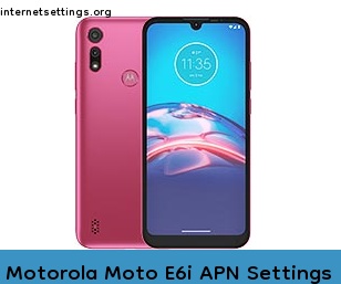 Motorola Moto E6i