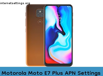 Motorola Moto E7 Plus